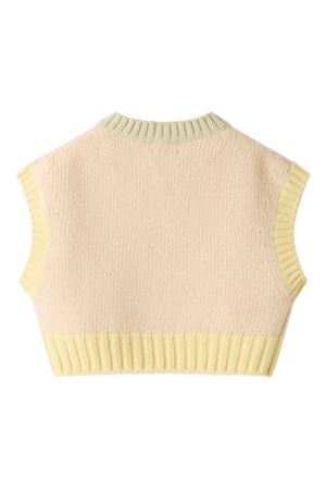 gilet in lana rosa IL GUFO KIDS | A25GGL0003EM2203024
